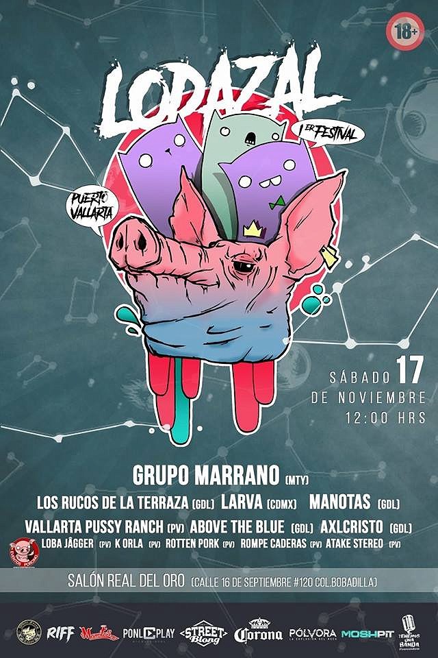 Festival Lodazal - Grupo Marrano en Puerto Vallarta