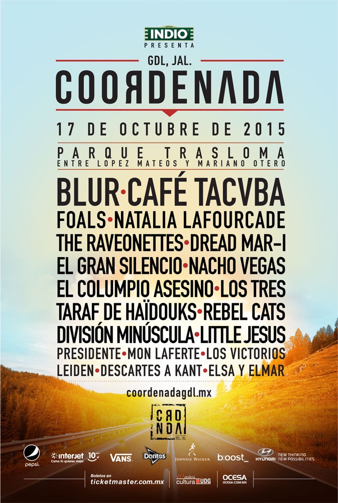 Cartel Coordenada Guadalajara 2015