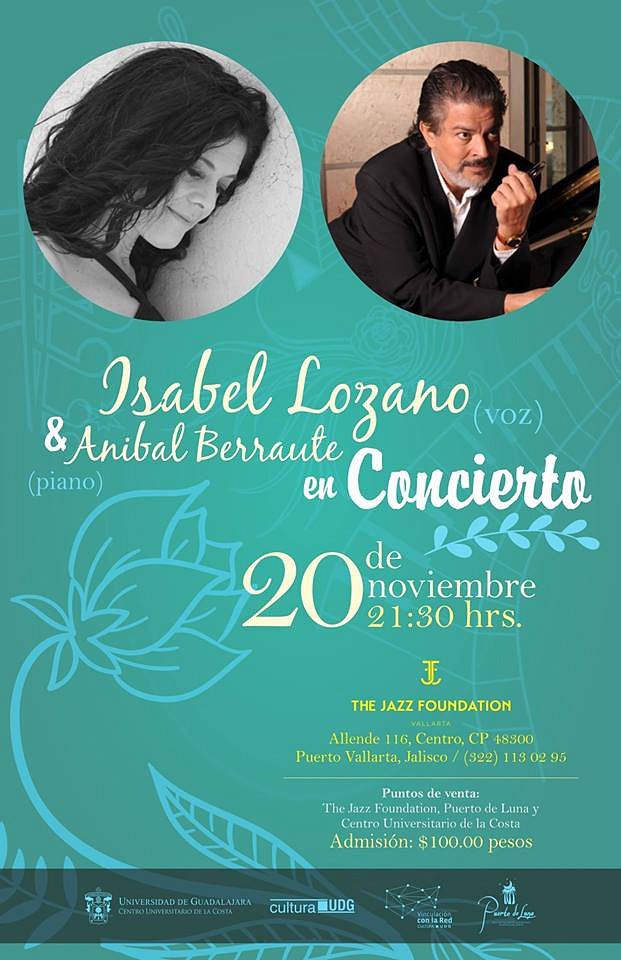 Isabel Lozano y Anibal Berraute en Concierto