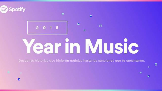 Tu año en música con Spotify