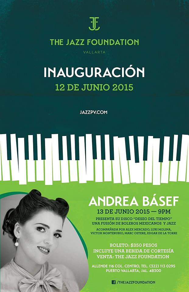 Andrea Básef en The Jazz Foundation